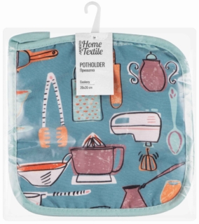 ARDESTO Potholder Cookery 20х20cm, 90% polyester, 10% cotton