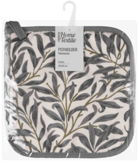 ARDESTO Potholder Leaves 20х20cm, 90% polyester, 10% cotton