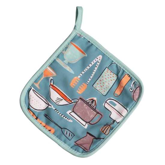 ARDESTO Potholder set for kitchen Cookery 17х28cm, 20х20cm, 90% polyester, 10% cotton