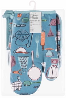 ARDESTO Potholder set for kitchen Cookery 17х28cm, 20х20cm, 90% polyester, 10% cotton