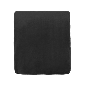 ARDESTO Flannel blanket 200х220cm, 100% polyester, black