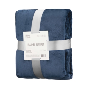 ARDESTO Плед Flannel 160х200см, 100% поліестер, синій темний