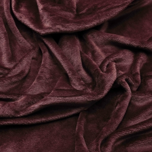 ARDESTO Flannel blanket 160х200cm, 100% polyester, burgundy