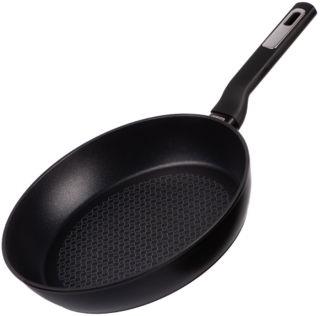 ARDESTO Open Frypan Gemini Lucca, 28cm, aluminium, black