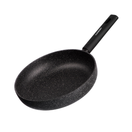 ARDESTO Deep Frypan with lid Black Mars Alcor, 26cm, aluminium, black