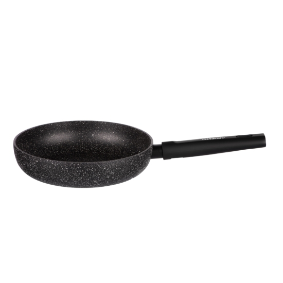 ARDESTO Deep Frypan with lid Black Mars Alcor, 26cm, aluminium, black