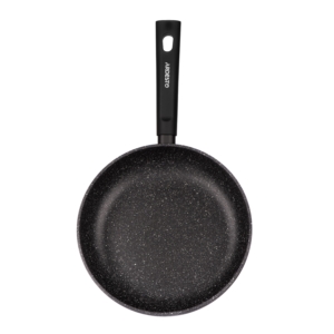 ARDESTO Deep Frypan with lid Black Mars Alcor, 26cm, aluminium, black