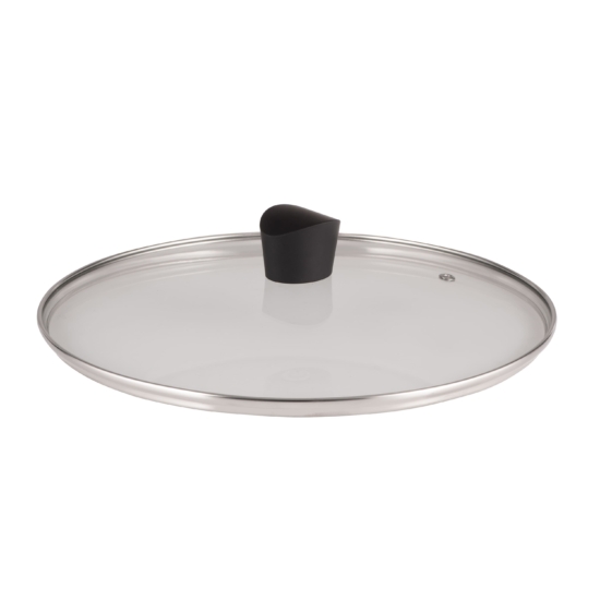 ARDESTO Deep Frypan with lid Black Mars Alcor, 28cm, aluminium, black