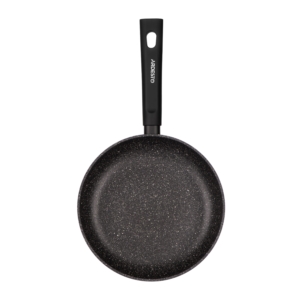 ARDESTO Deep Frypan with lid Black Mars Alcor, 28cm, aluminium, black