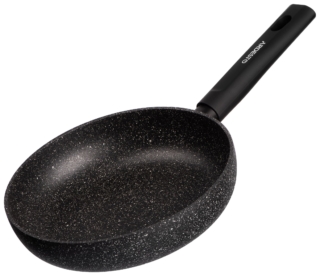 ARDESTO Deep Frypan with lid Black Mars Alcor, 28cm, aluminium, black