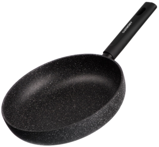 ARDESTO Deep Frypan with lid Black Mars Alcor, 26cm, aluminium, black