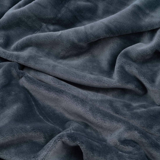 ARDESTO Delicate blanket 160х200cm, 100% polyester, grey