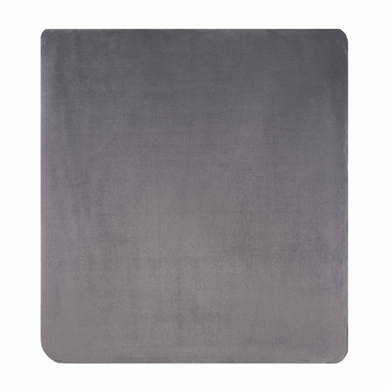 ARDESTO Delicate blanket 160х200cm, 100% polyester, light grey