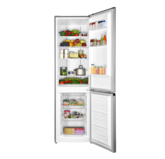 ARDESTO Ref with bottom freezer, 181×54.5х60, ref-182L, freez.-55L, 2doors, А+, NF, silver