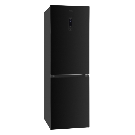 ARDESTO Ref with bottom freezer, 184×60х66.5, ref-218L, freez.-97L, 2doors, А+, NF, fresh zone, black