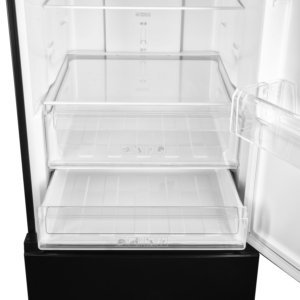 ARDESTO Ref with bottom freezer, 184×60х66.5, ref-218L, freez.-97L, 2doors, А+, NF, fresh zone, black