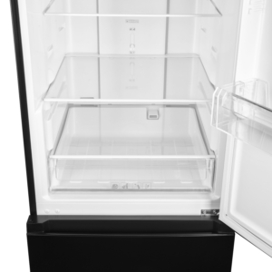 ARDESTO Ref with bottom freezer, 184×60х66.5, ref-218L, freez.-97L, 2doors, А+, NF, fresh zone, black