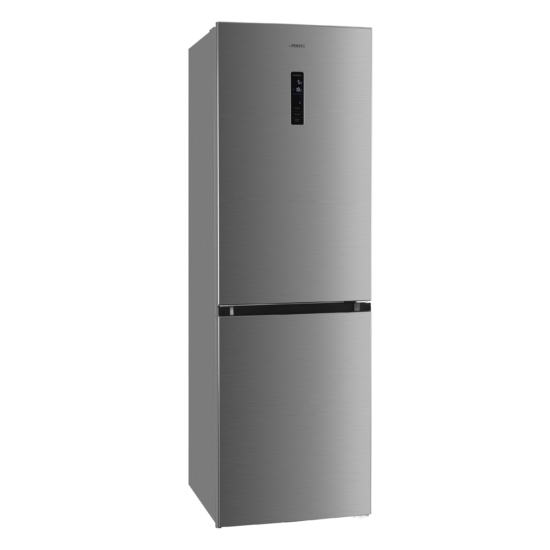 ARDESTO Ref with bottom freezer, 184×60х66.5, ref-218L, freez.-97L, 2doors, А+, NF, fresh zone, inox