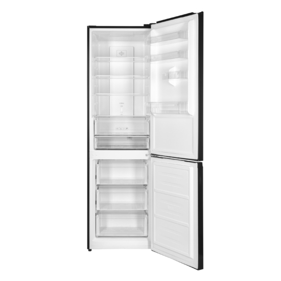 ARDESTO Ref with bottom freezer, 195×60х67, ref-245L, freez.-97L, 2doors, А+, NF, display ext, fresh zone, black