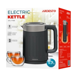 ARDESTO Electric Kettle EKL-F18B black