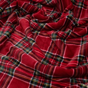 ARDESTO Sherpa blanket 160х200cm, 100% polyester, classic tartan