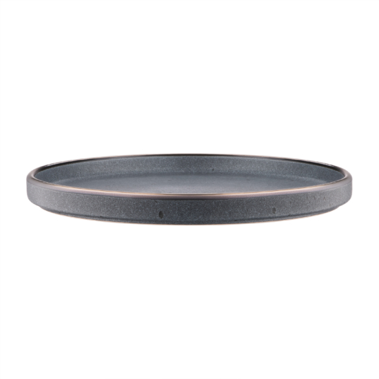 ARDESTO Dessert plate Fasano, 19.6cm, ceramic, dark gray