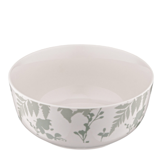 ARDESTO Bowl Capri, 510ml, 13.8cm, porcelain, white green