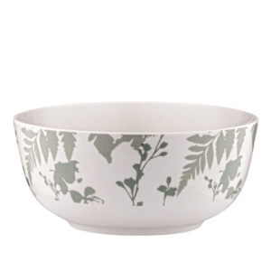 ARDESTO Bowl Capri, 510ml, 13.8cm, porcelain, white green