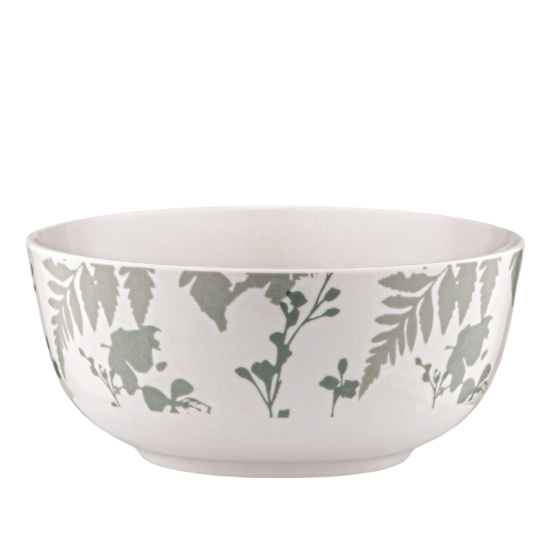 ARDESTO Bowl Capri, 510ml, 13.8cm, porcelain, white green