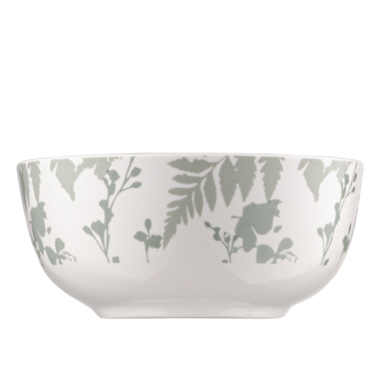 ARDESTO Bowl Capri, 510ml, 13.8cm, porcelain, white green