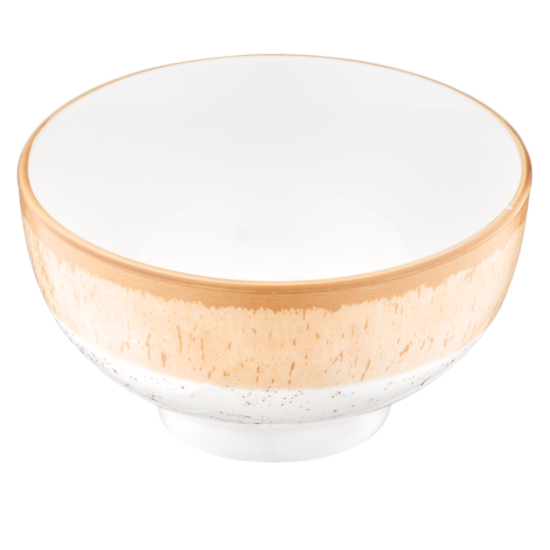 ARDESTO Bowl Siena, 340ml, 11.5cm, porcelain, white-yellow