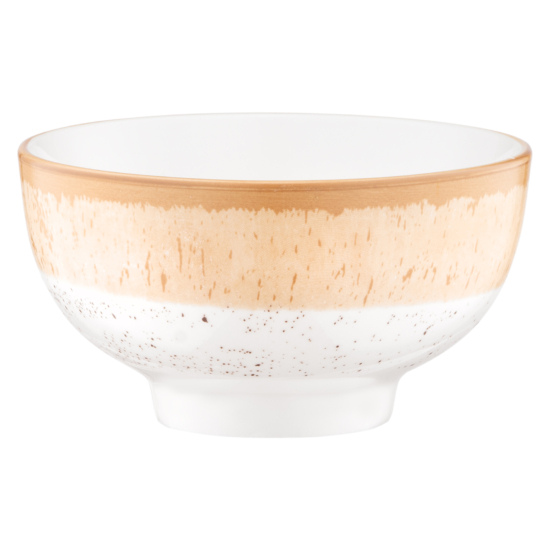 ARDESTO Bowl Siena, 340ml, 11.5cm, porcelain, white-yellow