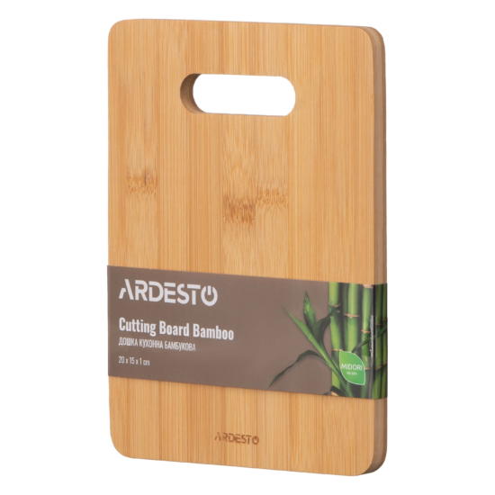 ARDESTO Cutting board Midori, 20х15х1cm, bamboo