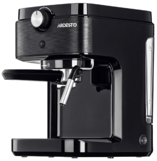 ARDESTO coffee maker carob 1l, ground, hand capuchino maker, black