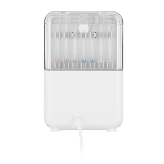 ARDESTO irrigator portable, cup 600 ml, 7 nozzles, white