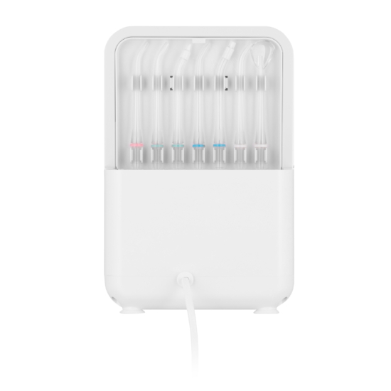ARDESTO irrigator portable, cup 600 ml, 7 nozzles, white