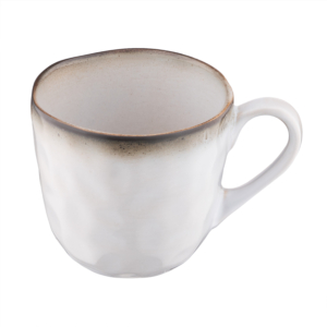 ARDESTO Mug Umbria, 380ml, ceramic, light gray