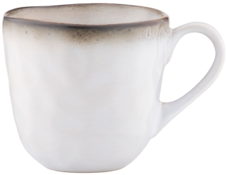 ARDESTO Mug Umbria, 380ml, ceramic, light gray