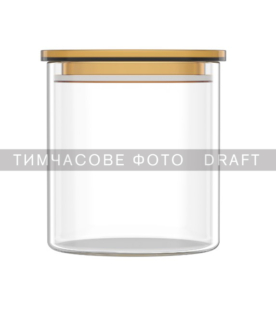 ARDESTO Банка для хранения Fresh 700мл, стекло, пластик, прозрачный