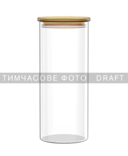 ARDESTO Банка для хранения Fresh 1600мл, стекло, пластик, прозрачный