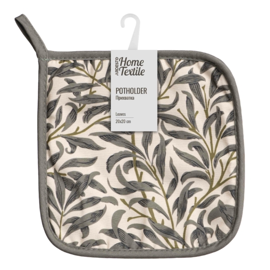 ARDESTO Potholder Leaves 20х20cm, 90% polyester, 10% cotton