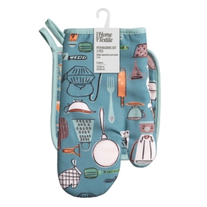 ARDESTO Potholder set for kitchen Cookery 17х28cm, 20х20cm, 90% polyester, 10% cotton