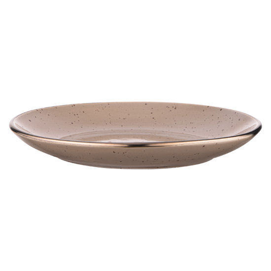 ARDESTO Dessert plate Emilia, 20cm, ceramic, brown