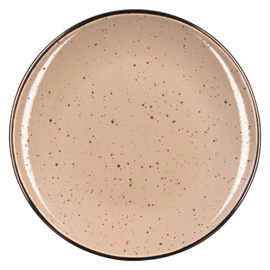 ARDESTO Dessert plate Emilia, 20cm, ceramic, brown