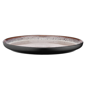 ARDESTO Dinner plate Bolzano, 26.6cm, ceramic, black-brown