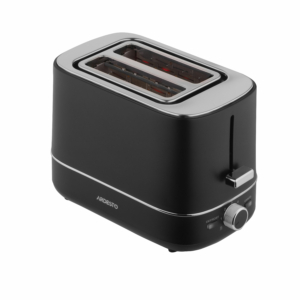 ARDESTO Toaster T-F420B, 800W, plastic, 2 slots, black