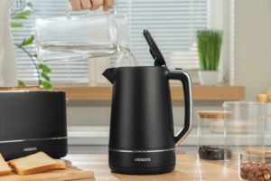 ARDESTO Toaster T-F420B, 800W, plastic, 2 slots, black