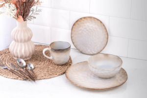 ARDESTO Dinner plate Umbria, 27cm, ceramic, beige