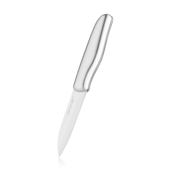 ARDESTO Knives Set Gemini Gourmet, 2pcs, stainless steel, plastic, grey