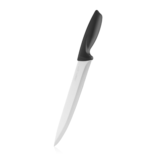 ARDESTO Knives Set with block Gemini, 7pcs, stainless steel, plastic, black